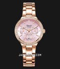 Alexandre Christie Passion AC 2B24 BF BRGPN Ladies Pink Dial Rose Gold Stainless Steel Strap-0
