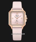 Alexandre Christie Passion AC 2B32 LH LRGPN Ladies Pink Dial Pink Leather Strap-0