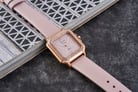 Alexandre Christie Passion AC 2B32 LH LRGPN Ladies Pink Dial Pink Leather Strap-5