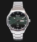 Alexandre Christie AC 3024 ME BSSGN Man Classic Green Dial Stainless Steel-0