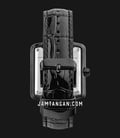 Alexandre Christie Passion AC 3030 BF LIPBA Ladies Black Dial Black Leather Strap-2