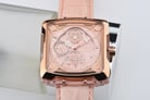 Alexandre Christie AC 3030 BF LRGPN Ladies Rose Gold Dial Pink Leather Strap-6
