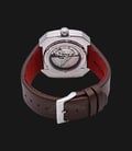Alexandre Christie AC 3032 MA LSSSL Man Sport White Dial Brown Leather Strap-2