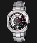 Alexandre Christie AC 3035 MA BSSBARE Black Dial Stainless Steel Strap-0