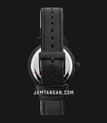 Alexandre Christie Passion AC 5002 LD LIPBARG Ladies Black Dial Black Leather Strap-2