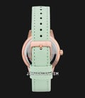 Alexandre Christie Passion AC 5002 LD LRGGN Ladies Light Green Dial Light Green Leather Strap-2