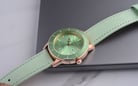 Alexandre Christie Passion AC 5002 LD LRGGN Ladies Light Green Dial Light Green Leather Strap-4