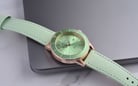 Alexandre Christie Passion AC 5002 LD LRGGN Ladies Light Green Dial Light Green Leather Strap-6