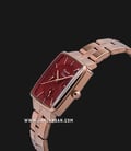 Alexandre Christie Multifunction AC 5003 BF BRGRE Red Dial Rose Gold Stainless Steel Strap-1