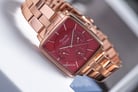 Alexandre Christie Multifunction AC 5003 BF BRGRE Red Dial Rose Gold Stainless Steel Strap-4