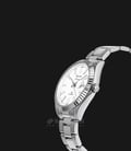 Alexandre Christie AC 5007 BSSSL Couple White Dial Stainless Steel Strap-1