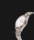 Alexandre Christie AC 5007 BTRSL Couple White Dial Dual Tone Stainless Steel Strap-1