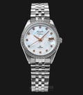Alexandre Christie AC 5008 LD BSSMS Ladies Mother of Pearl Dial Stainless Steel-0