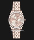Alexandre Christie Classic Steel AC 5012 LD BRGLNRG Ladies Rose Gold Dial Stainless Steel Strap-0