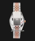 Alexandre Christie Classic Steel AC 5013 LD BTRLN V2 Rose Gold Dial Dual Tone Stainless Steel Strap-2