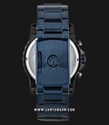 Alexandre Christie Chronograph AC 6141 MC BUBBAAR Black Dial Blue Stainless Steel Strap-2