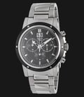 Alexandre Christie AC 6142 MC BTBBA Men Chronograph Black Dial Stainless Steel Watch-0