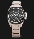Alexandre Christie AC 6225 BF BCABA Ladies Black Dial Stainless Steel-0