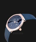Alexandre Christie Tranquility AC 6245 BF BURBU Ladies Blue Pattern Dial Stainless Steel-1