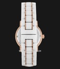 Alexandre Christie AC 6292 BF BRGSL Ladies White Dial Dual Tone Stainless Steel With Ceramic Strap-2