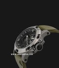 Alexandre Christie Automatic AC 6295 MT RTPBAGN Skeleton Dial Green Rubber Strap-1