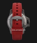 Alexandre Christie Automatic AC 6295 MT RTPBARE Skeleton Dial Red Rubber Strap-2