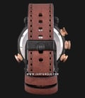 Alexandre Christie AC 6308 MC LBRBO Man Sport Brown Dial Brown Leather Strap-2