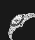 Alexandre Christie AC 6388 BF BTBSL Ladies White Pattern Dial Stainless Steel Strap-1