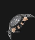 Alexandre Christie Chronograph AC 6410 MC BBRBA Man Sport Black Dial Black Stainless Steel Strap-1