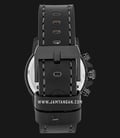 Alexandre Christie Chronograph AC 6410 MC LEPBA Men Black Dial Black Leather Strap-2