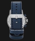 Alexandre Christie Chronograph AC 6410 MC LTUSLBU Men Dual Tone Dial Blue Leather Strap-2