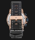 Alexandre Christie Chronograph AC 6410 MC LURBU Men Dual Tone Dial Black Leather Strap-2