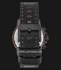 Alexandre Christie Chronograph AC 6410 MC LZBBA Men Black Dial Black Leather Strap-2