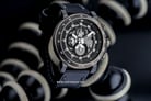 Alexandre Christie ACF-6429-MCLEPBA Sport Chronograph Men Skeleton Dial Black Leather Strap-3