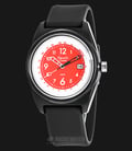 Alexandre Christie AC 6431 MD RSSBARE Men White-Red Dial Resin Case Rubber Strap-0