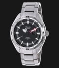 Alexandre Christie AC 6436 MD BSSBA Black Dial Stainless Steel-0