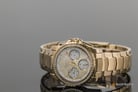 Alexandre Christie Multifunction AC 6455 BF BGPMIDR Ladies Beige Dial Gold Stainless Steel Strap-3