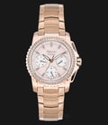 Alexandre Christie Multifunction AC 6455 BF BRGMDDR Ladies Peach Dial Rosegold Stainless Steel Strap-0