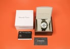 Alexandre Christie AC 6455 MC BEPBAGN Man Chronograph White Dial Stainless Steel Strap-3