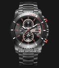 Alexandre Christie AC 6455 MC BIPBARE Chronograph Black Dial Stainless Steel Strap-0