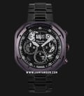 Alexandre Christie Chronograph AC 6468 MC BEPBA Younique Man Skeleton Dial Stainless Steel Strap-0
