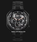 Alexandre Christie Chronograph AC 6468 MC BIPBA Younique Man Skeleton Dial Stainless Steel Strap-0