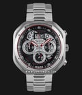 Alexandre Christie Chronograph AC 6468 MC BSSBA Younique Man Skeleton Dial Stainless Steel Strap-0