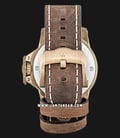 Alexandre Christie AC 6481 MA LGPBA Man Automatic Bronzium Limited Edition Black Dial Leather Strap-2