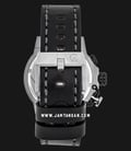 Alexandre Christie Chronograph AC 6491 MC LTBBA Men Black Dial Black Leather Strap-2