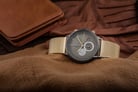 Alexandre Christie AC 6498 BGBLG Couple Grey Dial Gold Stainless Steel-1