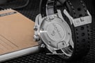 Alexandre Christie AC 6500 MC LSSBA Chronograph Man Black Dial Black Leather Strap-5