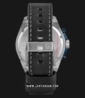 Alexandre Christie AC 6504 MC LTUBU Sport Chronograph Men Skeleton Dial Black Leather Strap-2