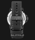 Alexandre Christie AC 6507 MF LEPBA Men Black Dial Black Leather Strap-2