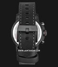 Alexandre Christie AC 6509 MC LEPBA Sport Chronograph Men Black Dial Black Leather Strap-2